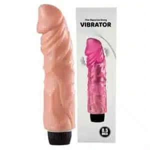 Vibrador Realista Clásico Baterías Amir 22 cm