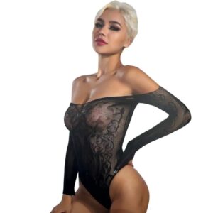 Body En Malla Manga Larga Monroe