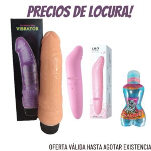 *vibrador realista *+ bala vibradora + *lubricante