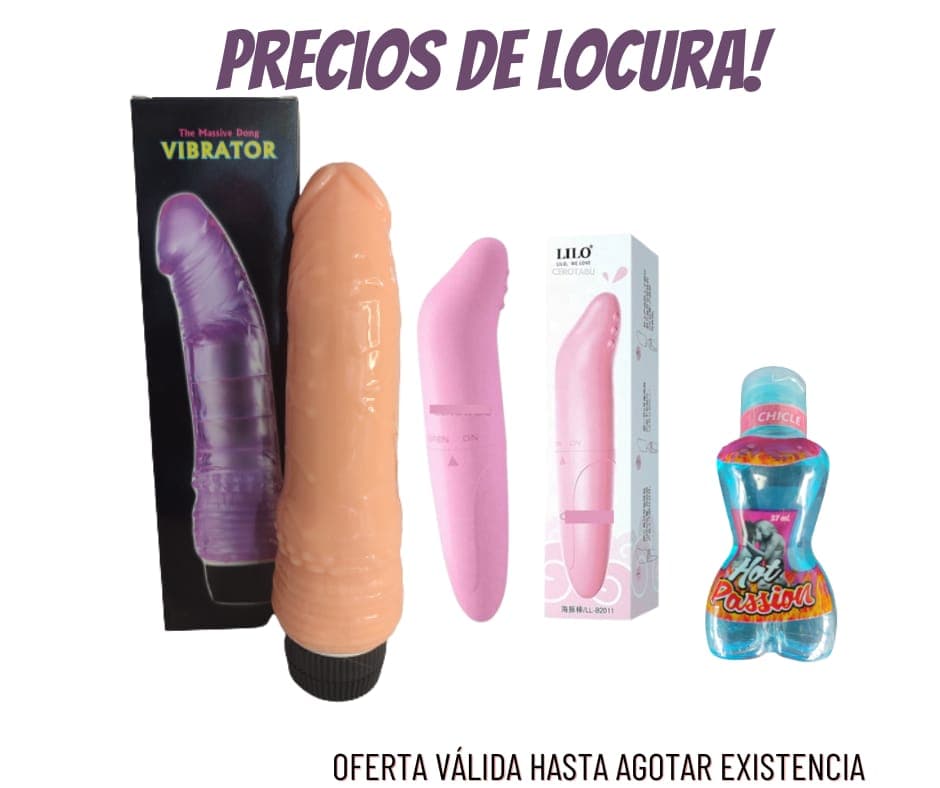 *vibrador realista *+ bala vibradora + *lubricante