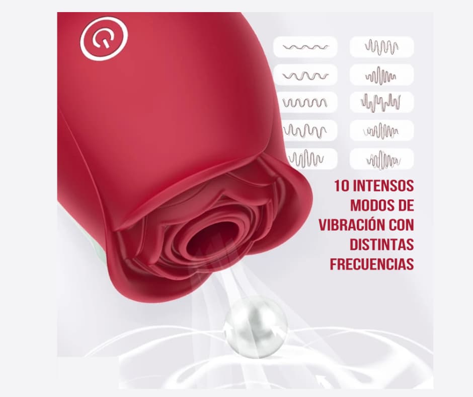 Vibrador Succionador De Clitoris Pezones Punto G Rosa Premium francy - Imagen 3