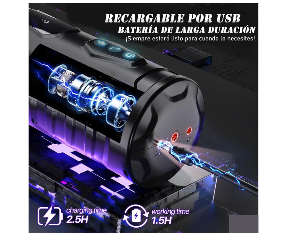 Masturbador Vibrador Consolador Automatico Masculino Vagina lina - Imagen 3