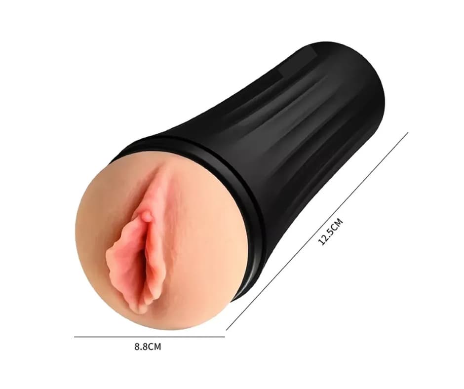 Vagina Realista Consolador Masculino en Copa - Imagen 3
