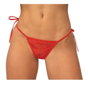 Panty en encaje de amarrar 3 hilos