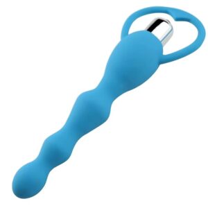 Plug Anal Vibrador de Silicona + lubricante anal 30 ml