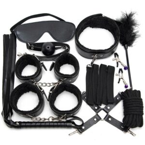 KIT 10 Piezas Sado Bondage BDSM
