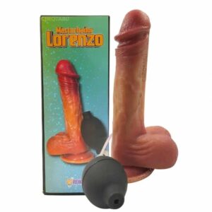 Dildo Con Bomba De Eyaculación Lorenzo 22 cm