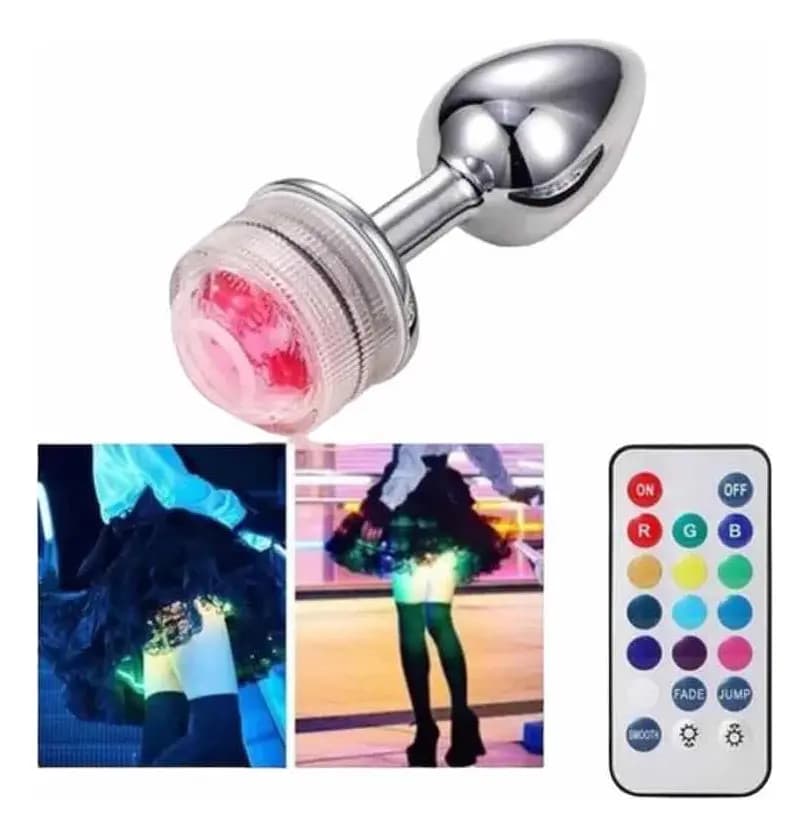 Plug Anal Luz Led - Imagen 2