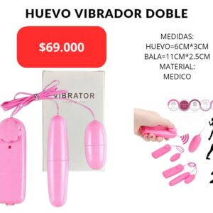 huevo vibrador doble