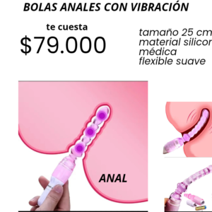 bolas anales con vibración