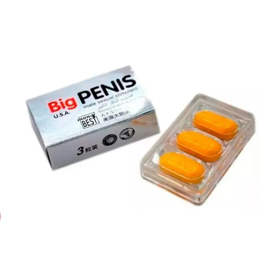 Potenciador Sexual Masculino BIG PENIS *3 PASTILLA - Imagen 3