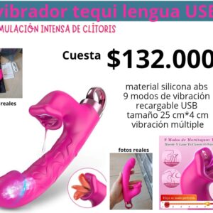 VIBRADOR TEQUI LENGUA USB