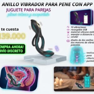 ANILLO VIBRADOR RETARDANTE Y PAREJAS GAMA ALTA USB