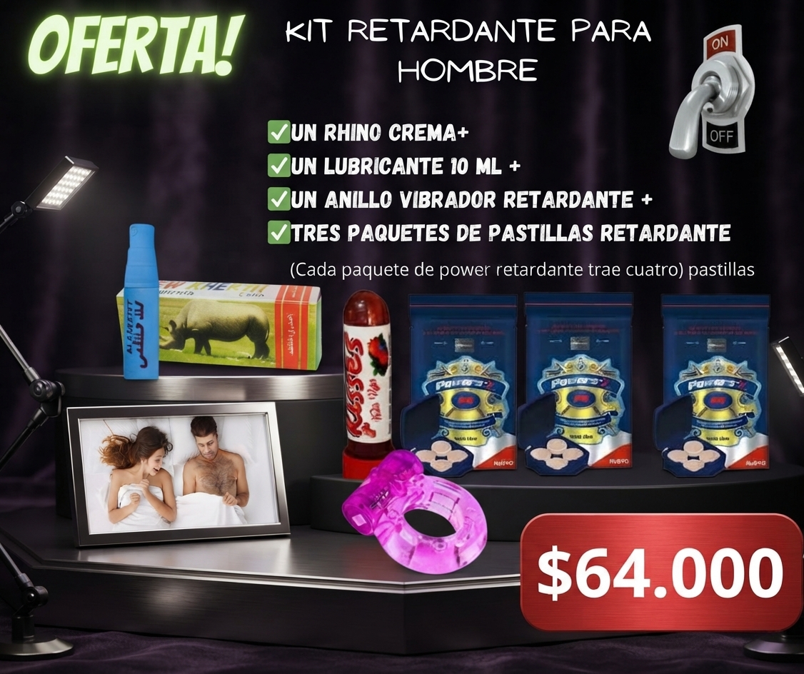oferta retardante para hombre