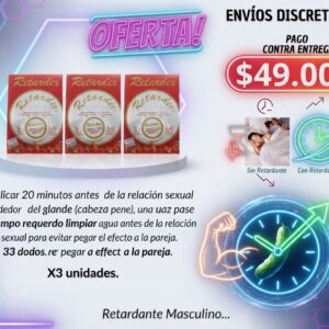 3 RETARDANTE RETARDEX CREMA
