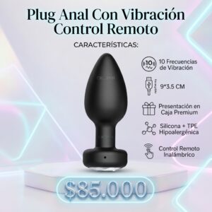 plug anal con vibracion
