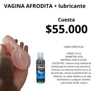 vagina afrodita mas lubricante