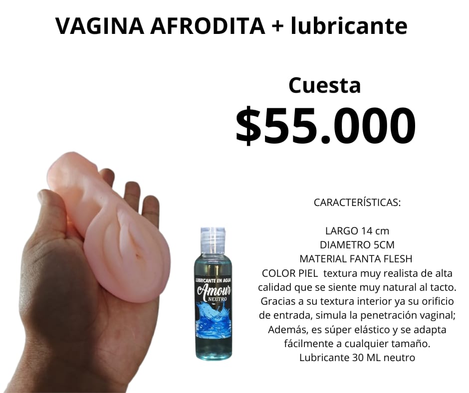 vagina afrodita mas lubricante