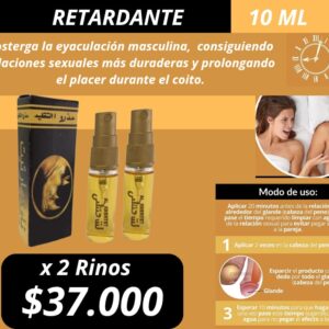 2 retardante rino spray