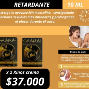 2 crema retardante rino