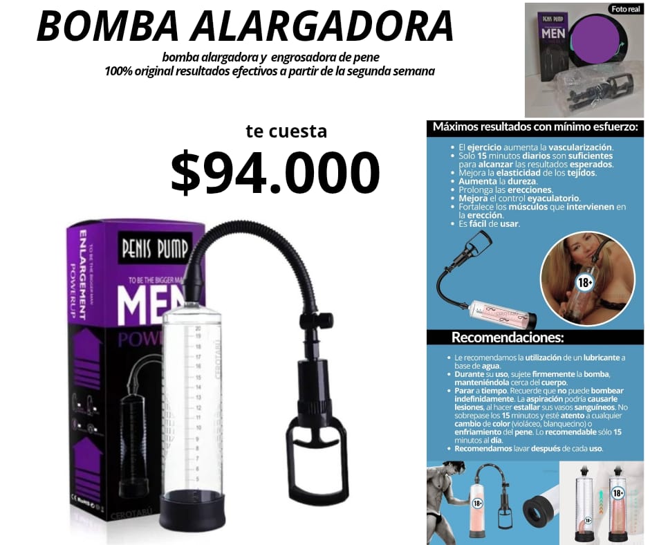 bomba alargadora