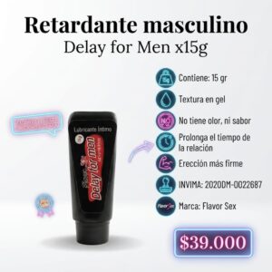 RETARDANTE MASCULINO delay for men