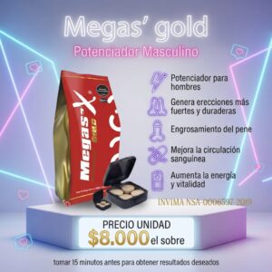PASTILLAS POTENCIADOR MEGAS
